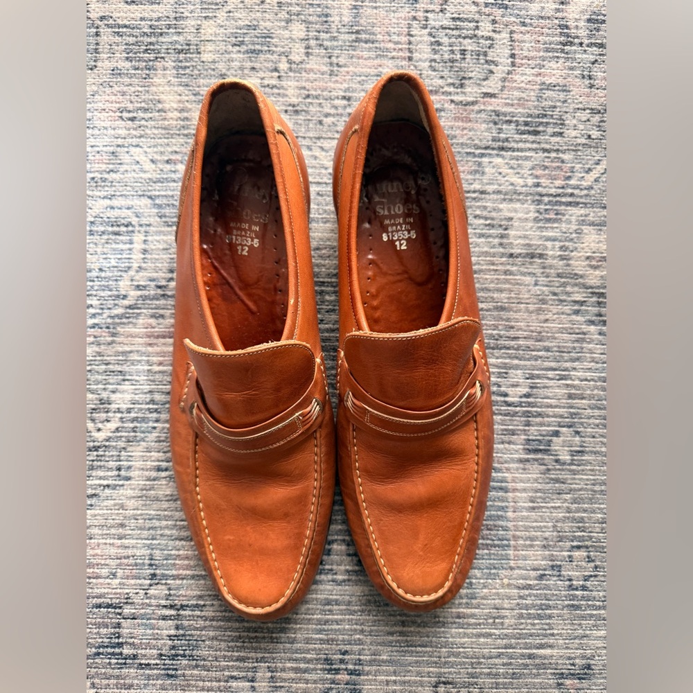 Vintage Men's Tan Loafers